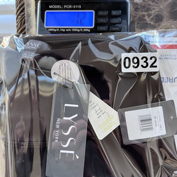 Lyssé New York NWT Womens S High Waist Custom Ponte Espresso Legging Ankle Pants - Picture 15 of 15